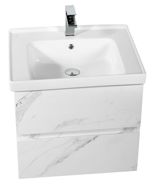 База под раковину напольная Art&max AM-Techno-600-2C-SO-MR960 Монти мрамор